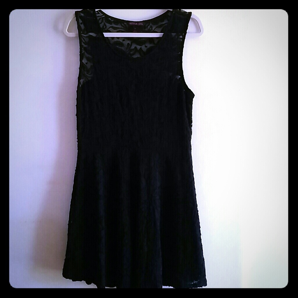 Black Lace Dress